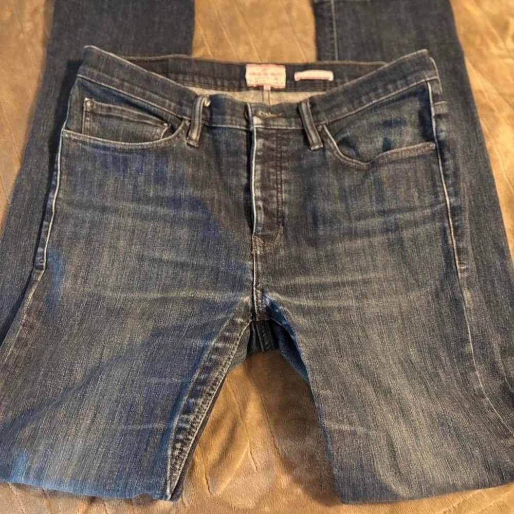 Giro Sport‎ Design GSD Classic Jeans Blue Denim Straight Leg Size 34